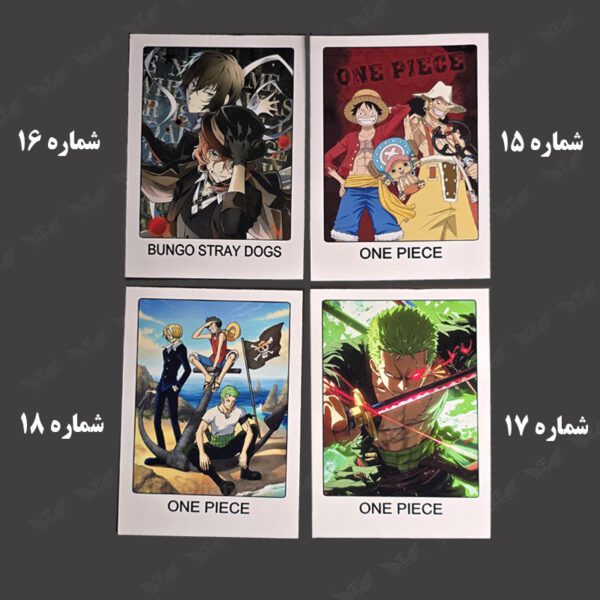 پک عکس پولاروید انیمه one piece وان پیس - ارن شاپ