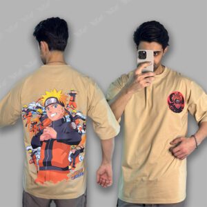 تیشرت طرح انیمه ناروتو Naruto فری سایز - ارن شاپ