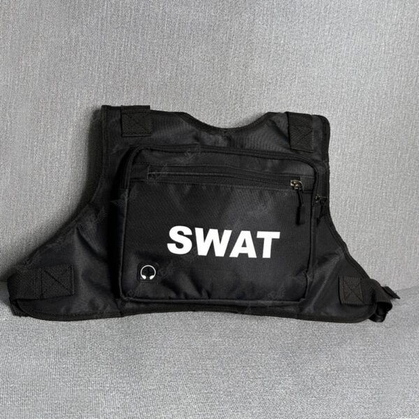 کیف پلیسی طرح Swat مشکی رنگ - ارن شاپ