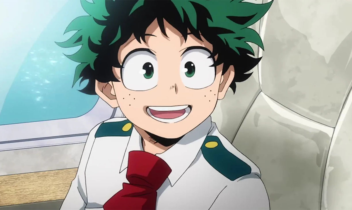 ایزاکا میدوریا انیمه My Hero Academia