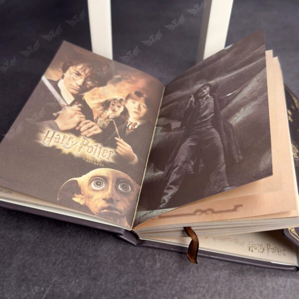 دفتر Harry potter هری پاتر همراه با قلم پر مشکی - ارن شاپ