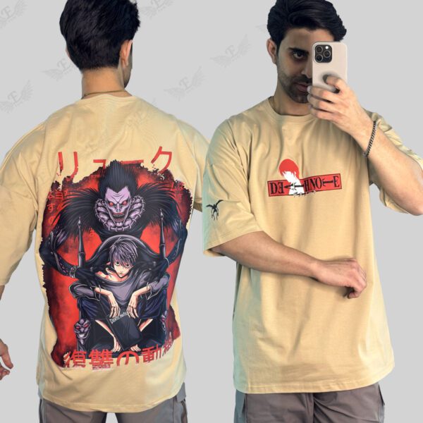 تیشرت طرح انیمه دث نوت Death Note لش - ارن شاپ